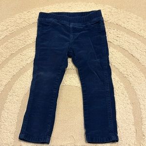Zara baby cuordoroy leggings
